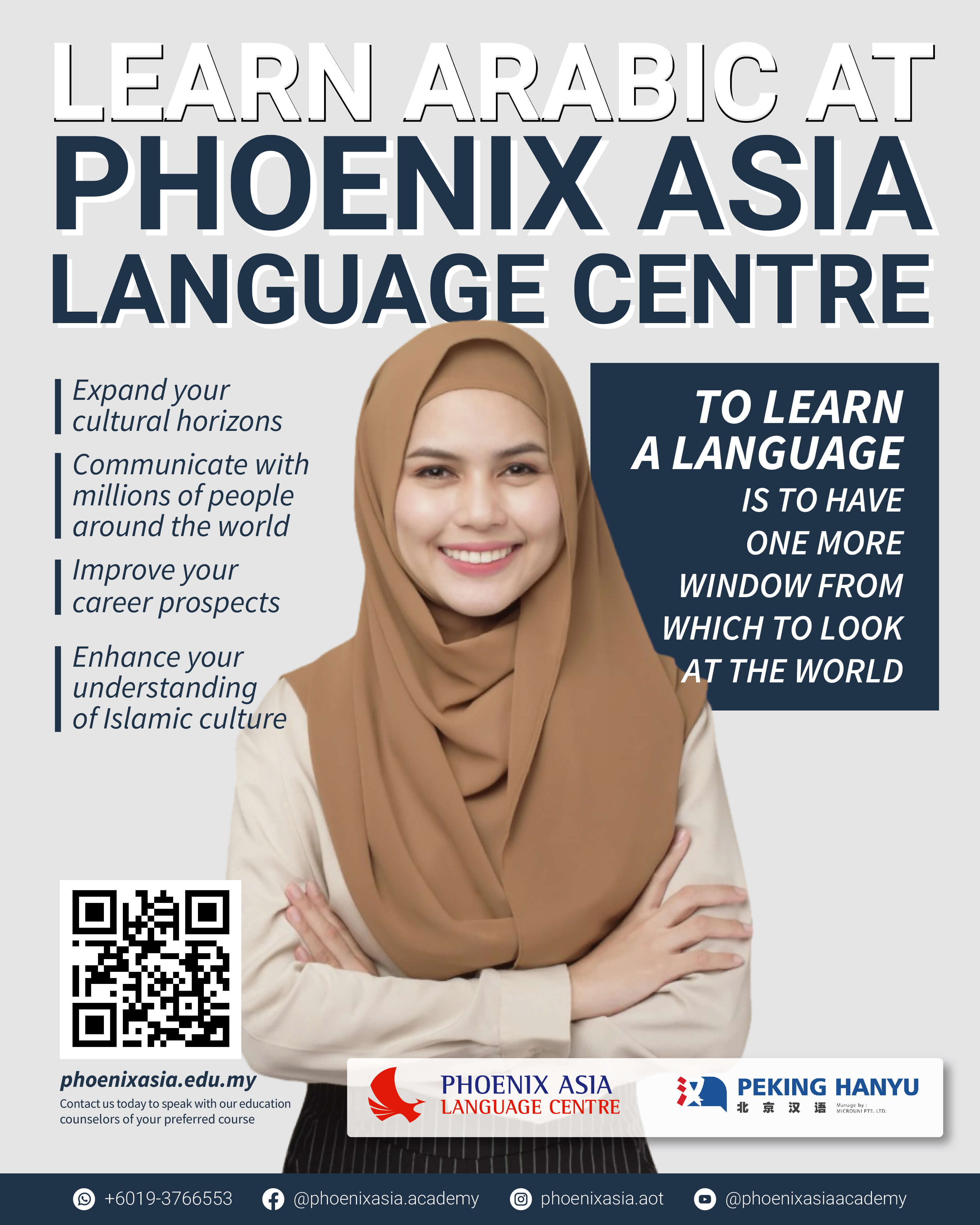 Arabic Language Course Phoenix Asia Academy Of Technology