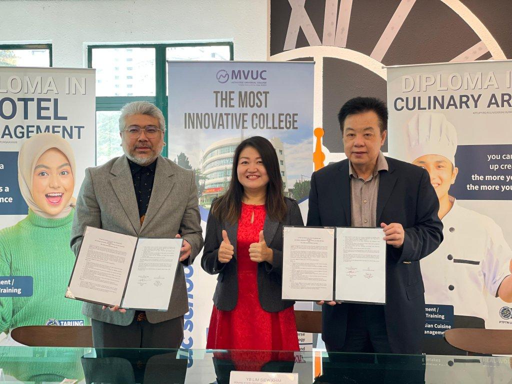 Metaverse Universal College (MVUC) and VOS Signing LOI